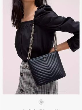 Kate Spade Amelia Small Convertible Crossbody - Black